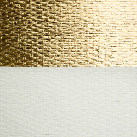 DII® 16" Striped Woven Paper Storage Cube